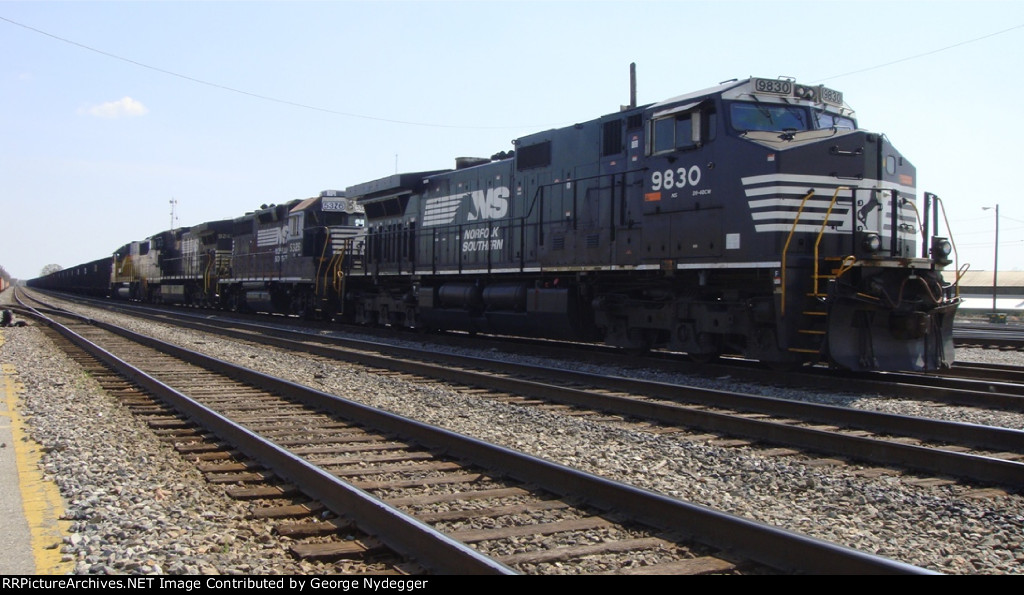 NS: Coal train waiting at the Yard
